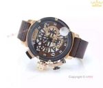 Replica U-Boat Italo Fontana Yellow Gold Case Chronograph XL Watch